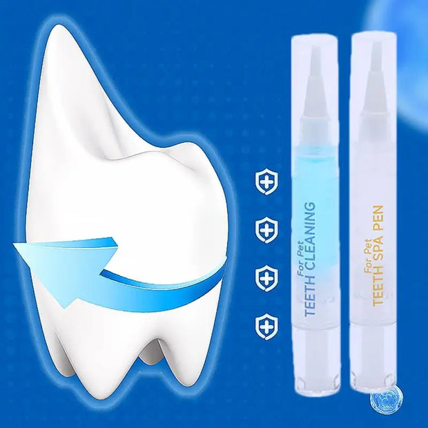 Penna per spazzolino da denti per animali domestici Penna per pulizia animali Riparazione penna per spazzolino Comode forniture per animali domestici Rinfrescare l'alito Pulizia naturale dei denti per - My Store Pet