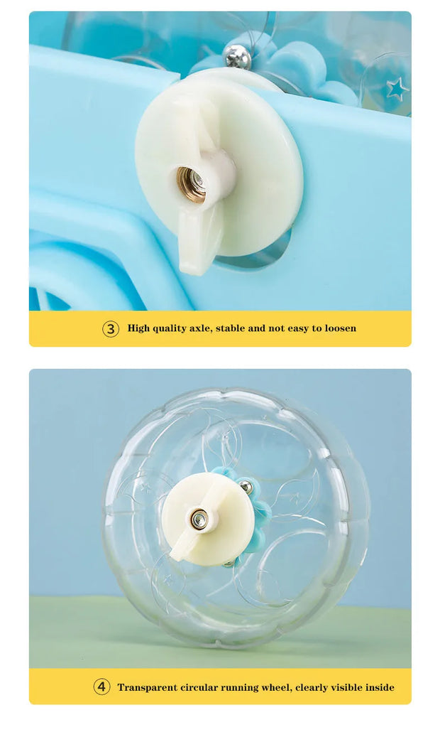 Auto per esercizi alimentata da animali domestici per criceti e gerbilli Veicolo per esercizi alimentato da animali domestici per i tuoi piccoli animali - My Store Pet