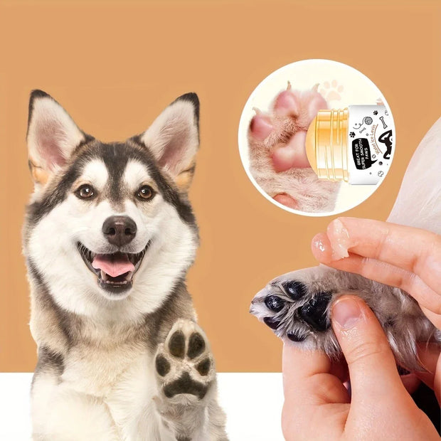 Balsamo per zampe di cane - Succhietto per focacce Lick Safe - Stimolazione idratante, lenitiva e nutriente - Prevenire crepe e ferite - Crema per piedi di cane cerata, olio, burro, estratto - My Store Pet