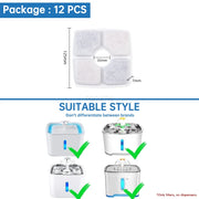 Fonte di filtro per fontana per gatti Fabbrica all'ingrosso Fontana professionale per animali domestici Accessori per filtri sostituiti Filtri per bevande per gatti - My Store Pet