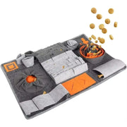 Cane Olfactory Tappeto Zerbino Sniffing Pad Puzzle per cani Ciotola per alimentazione lenta Dispenser di cibo Tappeto Naso Odore Formazione Lavabile Giocattoli per cani - My Store Pet
