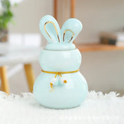 Mini Ceramic Pet Urn – Small Keepsake for Dog, Cat, Bunny Ashes & Memorial Tribute