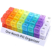 31-Days Pet Pill Organizer – Twice Daily Pill Box for Dogs & Cats with AM/PM Compartments - My Store Pet