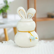 Mini Ceramic Pet Urn – Small Keepsake for Dog, Cat, Bunny Ashes & Memorial Tribute